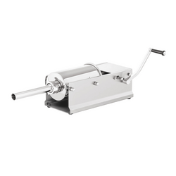 Embutidora manual - 5 litros - acero inoxidable - incl. 4 accesorios
