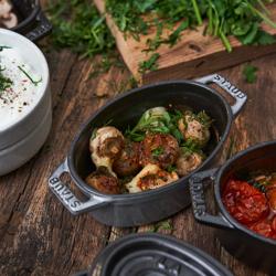 STAUB | LA COCOTTE - Mini kookpot - Ø 110mm - Gietijzer - Grafietgrijs