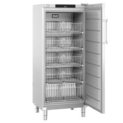 LIEBHERR | Congelatore in acciaio inox PERFECTION- 239 litri - interno in plastica e 10 cestelli di stoccaggio - con 1 porta