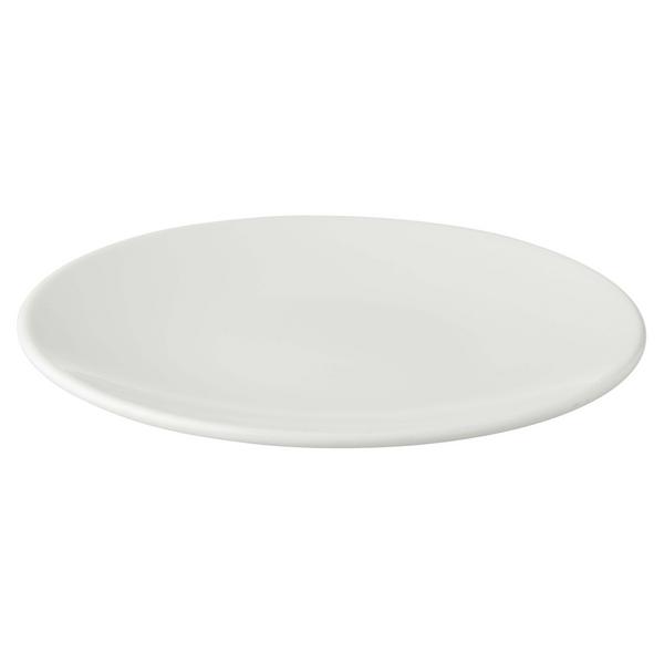(6 pcs) WHITE DELIGHT | Plate - flat - Porcelain - Ø160mm - White