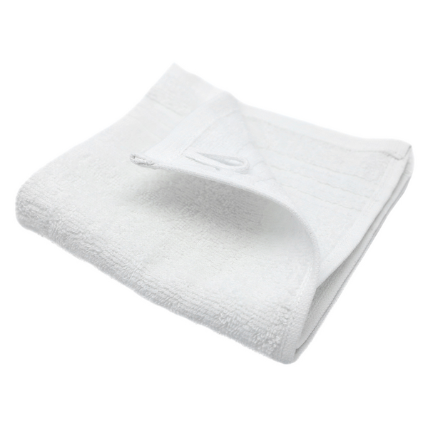 (10 stuks) Groenland washandjes - 30 x 30 cm - Wit