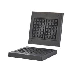 Backplatten für Waffeleisen - forma: em quadrado
