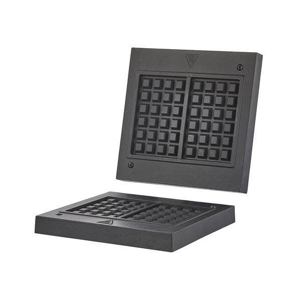 Backplatten für Waffeleisen - forma: em quadrado