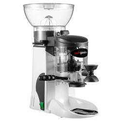 Commercial Coffee Grinder - 1kg - 77dB - with Dispenser (Doser) - White