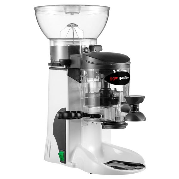 Moulin à café – 1 kg – 77 dB – Avec doseur – Blanc
