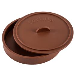 (12 pcs) Récipient à tortilla - avec couvercle - 195x195x40mm