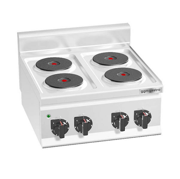 Elektrisk spis 4 x plattor (runda) (8 kW)
