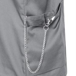 KARLOWSKY | Korte Mouw Dames Tuniek Essential - Platina Grijs - maat: 38