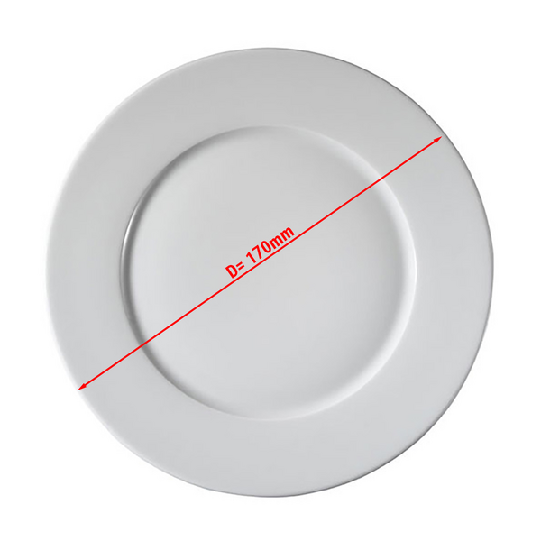 (12 db) PERA Fehér - Leves alátét - Ø 17 cm