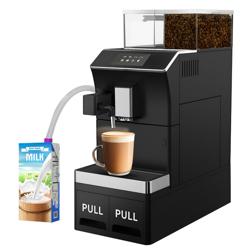Commercial Bean to Cup Coffee Machine - 5" Touchscreen – Milk Frother – 1.3 kW