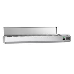 Opzetkoelvitrine ECO - 2000x395mm - 9x GN 1/3
