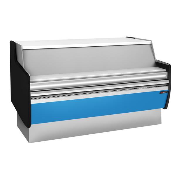 Kassa-sectie - 1622mm - frontpaneel hellblauw