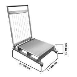 Cutter pentru praline - Distanță între fire: 30, 22,5 și 37,5 mm - incl. 3 rame