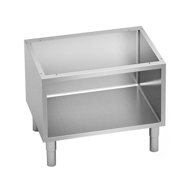 Open Substructure Paolo 700 - 800x630x610mm - Stainless Steel - with rounded corners