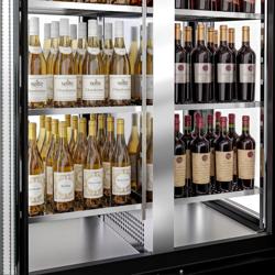 Cantinetta Frigo Vino panoramica - 1 zona climatica - max. 128 bottiglie