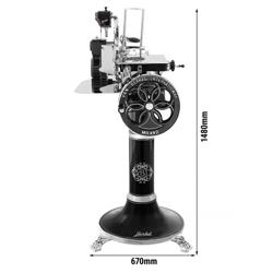 BERKEL | Vliegwielmachine B114 - Mes: Ø 319mm - Zwart - incl. onderstel