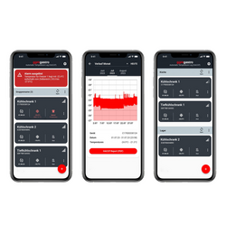 Автоматический журнал температуры - с приложением GGM Thermometer App