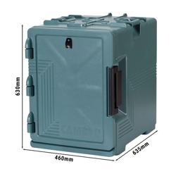 CAMBRO | ULTRA PAN CARRIER® - Pojemnik termiczny 57 litrów - na 4x pojemniki GN 1/1 - łupkowy niebieski	