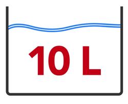 Coș friteuză - 10 litri - 290x235x95 mm - oțel inoxidabil - compatibil cu GFB473T-10, GFB873T-10+10, GFB479T-10, GFB879T-10+10