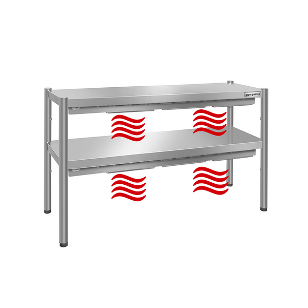 Mostek cieplny PREMIUM - 1400x370mm - z 2 piętrami - wysokość: 725mm