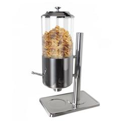 Dispenser per cereali - 7 litri - supporto in acciaio inox
