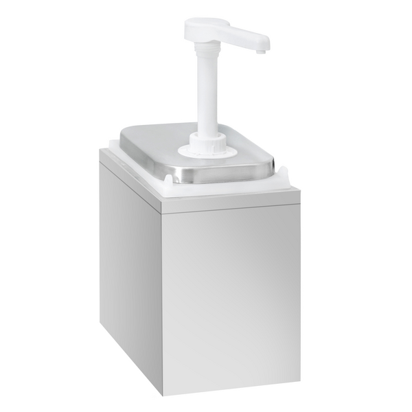 Distribuidor de molhos - 2 litros - incl. suporte em aço inoxidável
