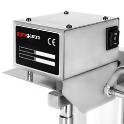 Gas Dönergrill / Shoarmagrill - 1 brander - max. 5 kg - incl. vleugeldeuren