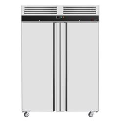Armoire réfrigérée négative en acier inoxydable inox ECO – GN 2/1 – 1400 litres – avec 2 portes