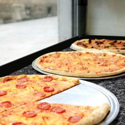 Lada grzewcza TORONTO - 1800mm - czarny front - płyta grzewcza