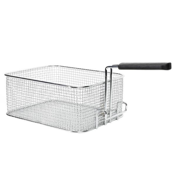 Frituurmand - 220x460x(H)180mm - met hittebestendige handgreep | RVS - passend voor EFK653-8+8
