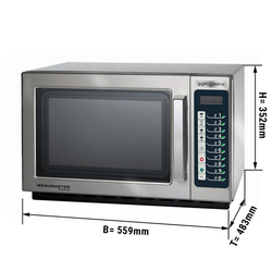Magnetron Automatisch - 34 liter - 1.1 kW - Digitaal