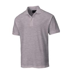 (5 stuks) Heren poloshirt - grijs - Maat: L