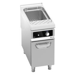 Elektromos ipari tésztafőző álló - 40 liter - 10 kW - leeresztőcsappal - digitális vezérléssel