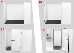 Commercial Walk-In Cold Room - 1210x2085mm - 3,94m³ (3940L)