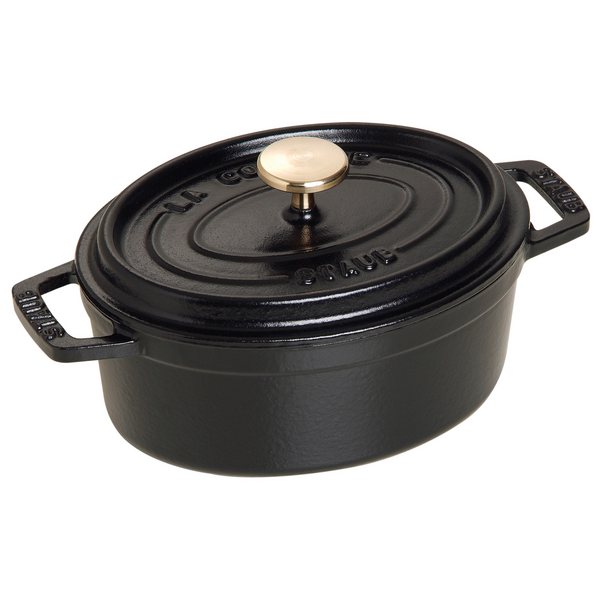 STAUB | LA COCOTTE - Güveç - oval - 150mm - dökme demir - siyah