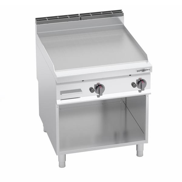 شواية مسطّحة غاز تجارية - 20 kW - أملس - مساحة الشواء: 796x667mm