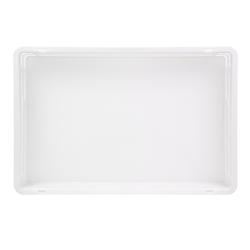 (32 ks) (32 tlg) Přepravka na těsto-set - 32 nádob - EN 600x400 - Výška: 70 mm - Polypropylen - bílá