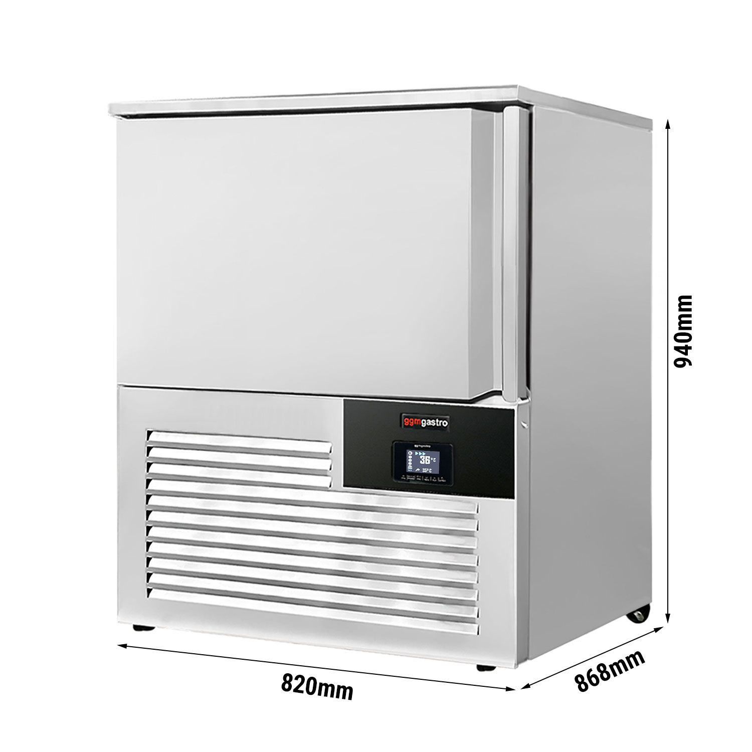 Cellule de refroidissement rapide - 120 litres - 5 x GN 1/1