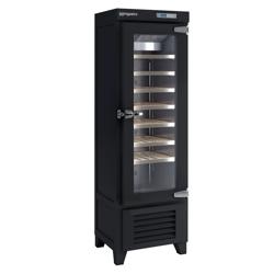 Wijnkoelkast - Massief hout - 1 klimaatzone - 265l - max. 42 flessen