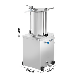Γεμιστικό Λουκάνικων Υδραυλικό - 25 Λίτρα - 560 Watt - ανοξείδωτος Χάλυβας