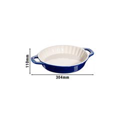 STAUB | CERAMIQUE - Kuchenform - Ø 240mm - Keramik - Dunkelblau