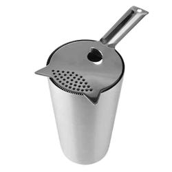 (6 kom) Hawthorne cjedilo - spiralni rub - inox - Ø 90 mm