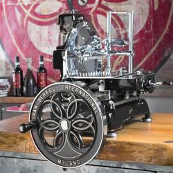 BERKEL | Vliegwielmachine B114 - Mes: Ø 319mm - Zwart - incl. onderstel