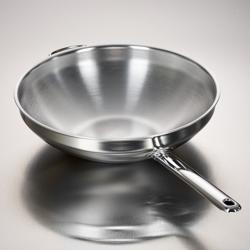 DEMEYERE | APOLLO 7 - Wok met vlakke bodem - Ø 320mm - RVS 