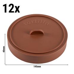 (12 komada) Posuda za tortilje - Sa poklopcem