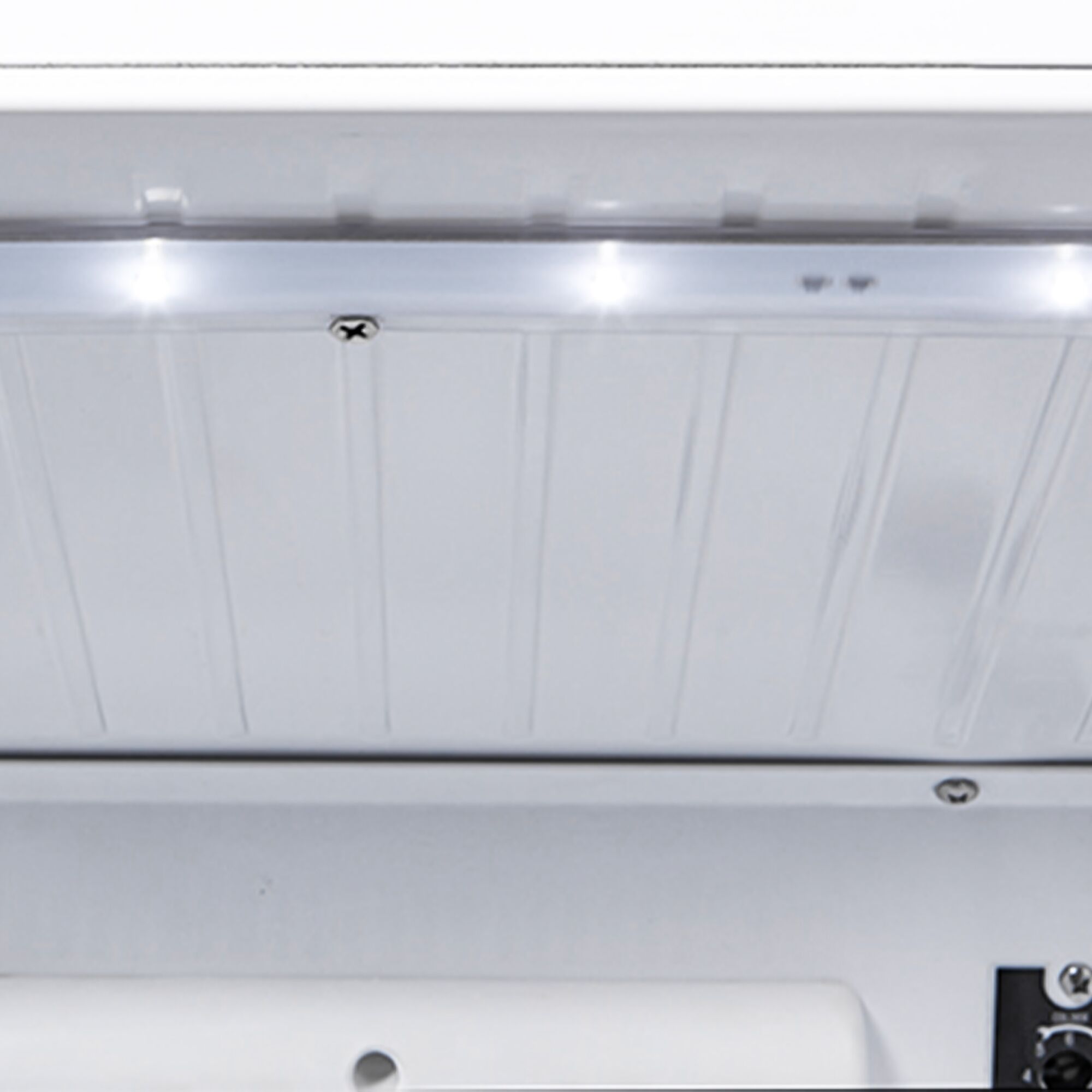 GASTRO-COOL | Vitrine réfrigérée à boissons - 418mm - 140 L - étroit - 1 porte vitrée - éclairage LED - Blanc - 0 à +10 °C