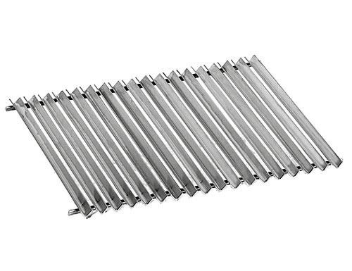 Lava stone grill grate PREMIUM - Fits Lorenzo 600 - Stainless steel V-profile - 487x429 mm
