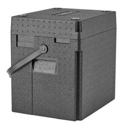 CAMBRO | Cam GoBox® Beverage Carrier – 420×335×420 mm – Black strap