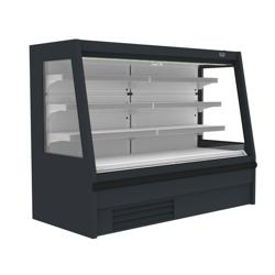 Murale Refrigerato Professionale - 715mm - 179l - +2°/+5°C - con 3 ripiani - tenda notte