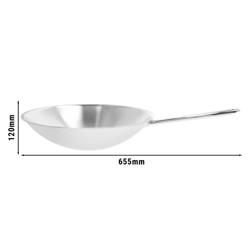 DEMEYERE | Apollo 7 Round‑Bottom Wok – Ø 36 cm - 2.3 mm - High‑Heat Stir‑Fry